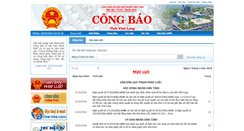 Desktop Screenshot of congbao.vinhlong.gov.vn